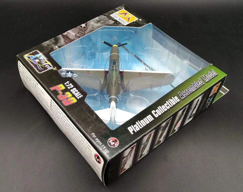 

Value 1:72 World War II United States P-39 fighter model William Somerset machine Hand 36320 Collection model Holiday gifts