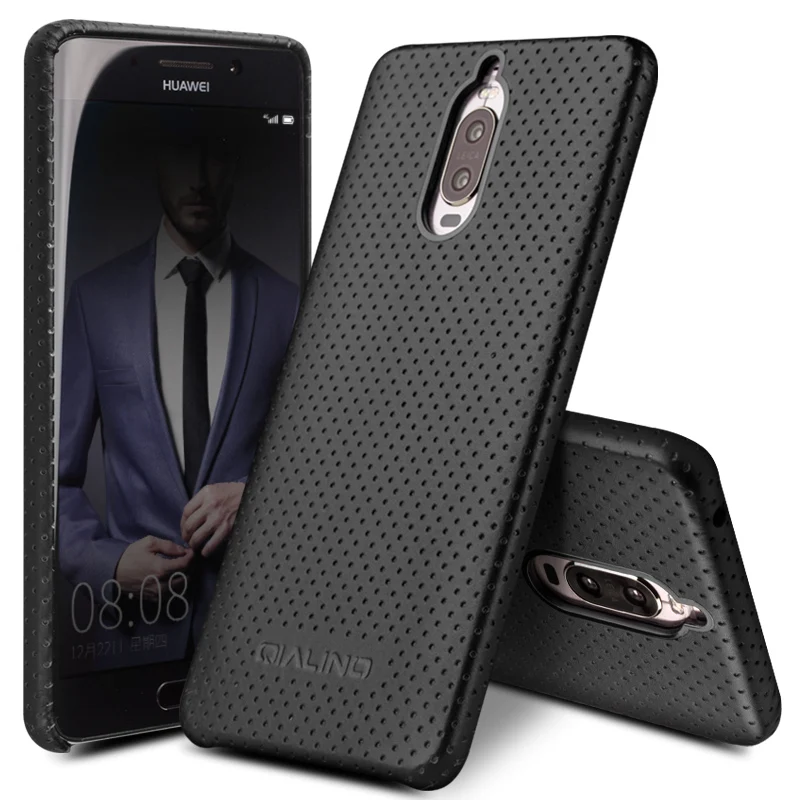 QIALINO Роскошный чехол для Huawei Ascend Mate 9 Модный из натуральной кожи телефона Mate9 Pro 5 9/5