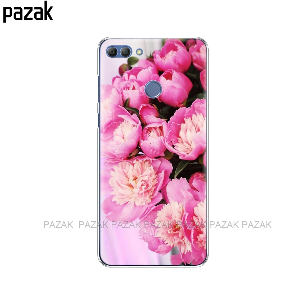52261 Чехол для huawei P Smart чехол Enjoy 7S Мягкий ТПУ силиконовый чехол-накладка для huawei P Smart Coqa чехол с принтом - Цвет: 52261