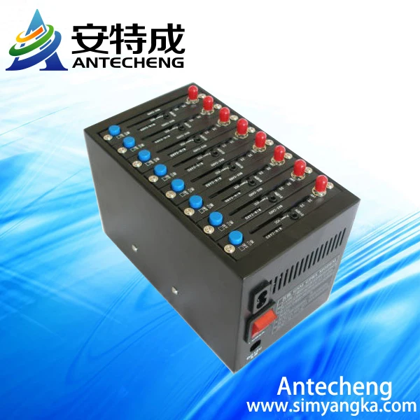 Фабрика USB смс 8 порты и разъёмы gsm модем wavecom sim карты SMS-модем бассейн по Antecheng |