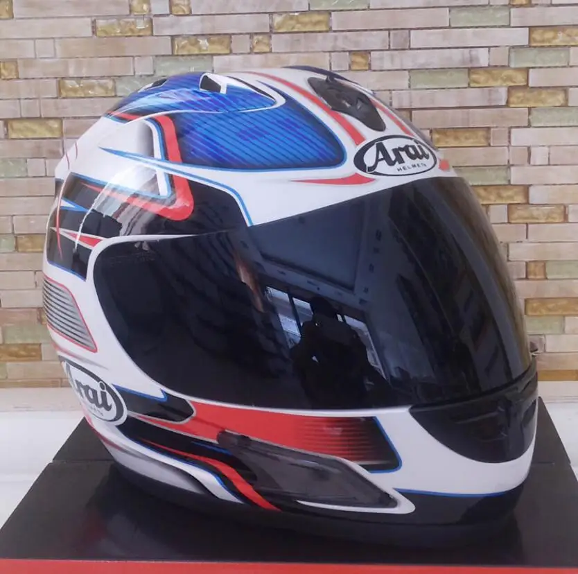 Мотоциклетный шлем полный шлем arai мотоциклетный полный шлем сертификации ECE синий