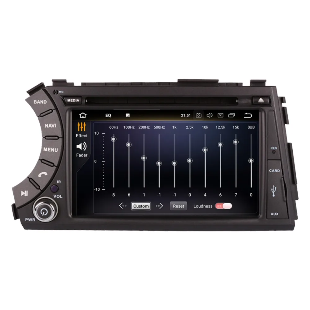 Android 8 0 Восьмиядерный 4 Гб + 32 ГБ Автомобильный ПК GPS головное устройство с Bluetooth для