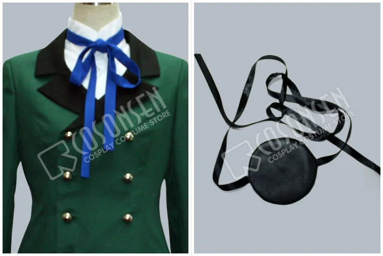 Костюм для косплея ONSEN черный Батлер небесно фантастический волк комплект