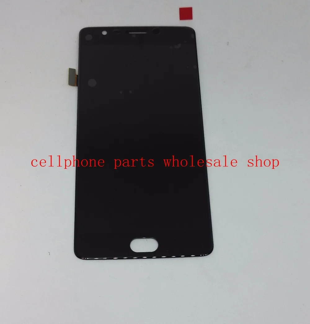 ЖК дисплей Amoled для oneplus Three 3 A3000 A3003 сенсорная панель дигитайзер стекло в сборе