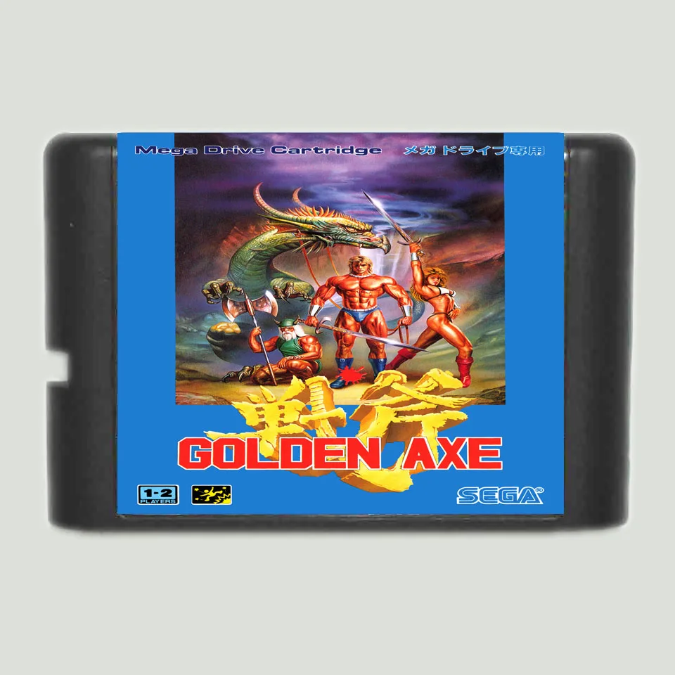Игровая карта Golden Axe 16 бит SEGA MD для Sega Mega Drive Genesis|sega md game card|golden axesega games |