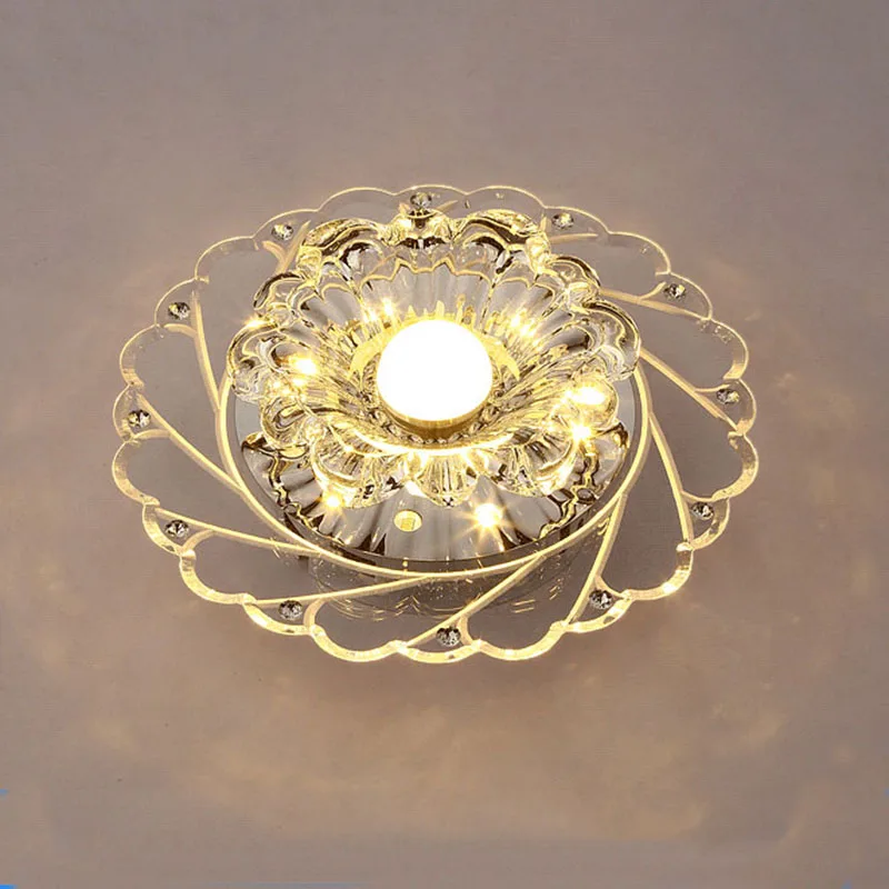 4 цвета современные светодиодные потолочные лампы хрустальная лампа декор лофта