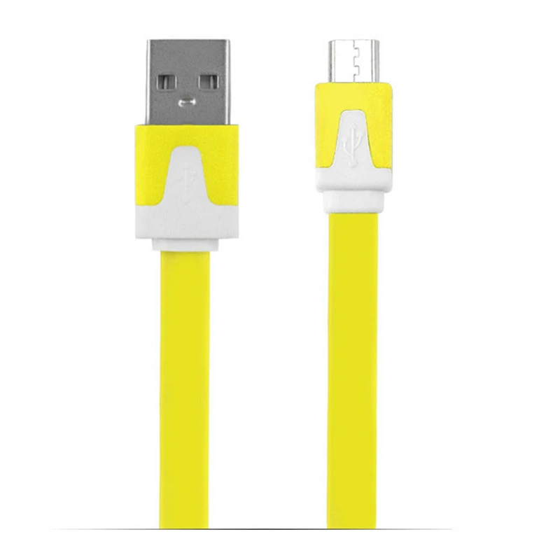 1 м Micro USB зарядный кабель Плоский Зарядный Кабель Microusb для samsung S3 S4 S5 для htc для всех телефонов на базе Android