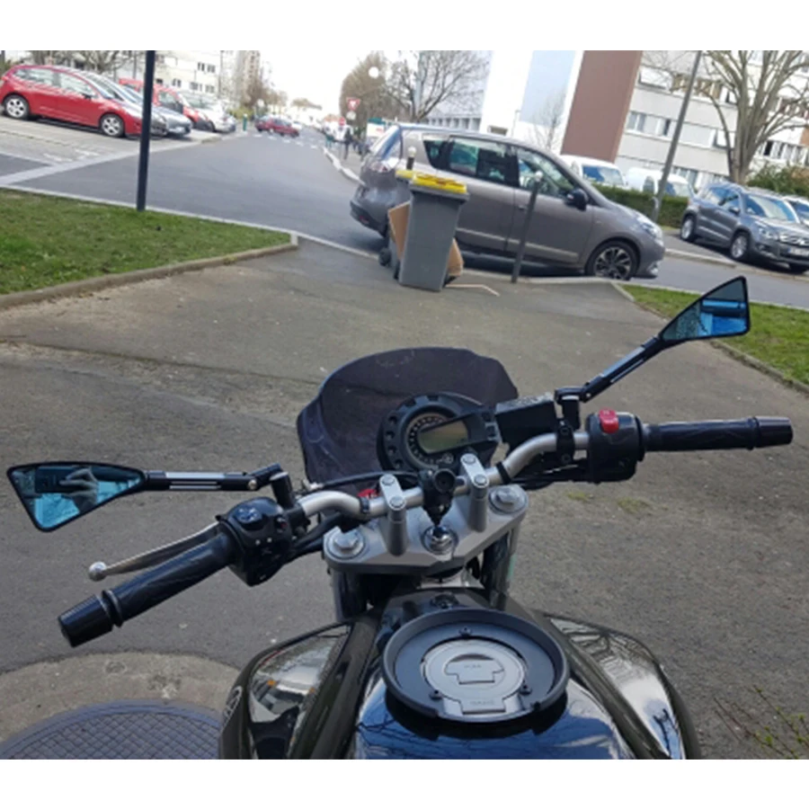 for CNC Motorcycle Mirror Sport Bike Moto Bar End Rearview Side For Yamaha FZR YZF 600 600R R1 R6 R6S Kawasaki Nin | Автомобили и