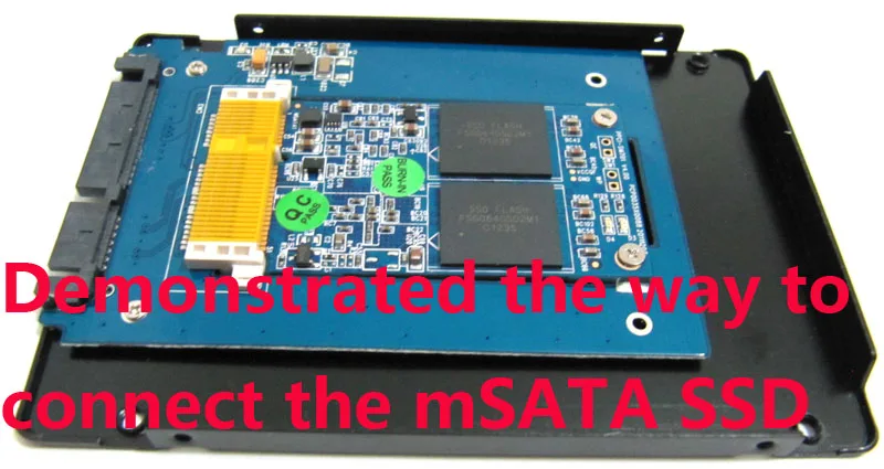MSATA-SATA адаптер/конвертер mSATA-SATA SSD конвертер mini-SATA разъемы | Компьютеры и офис