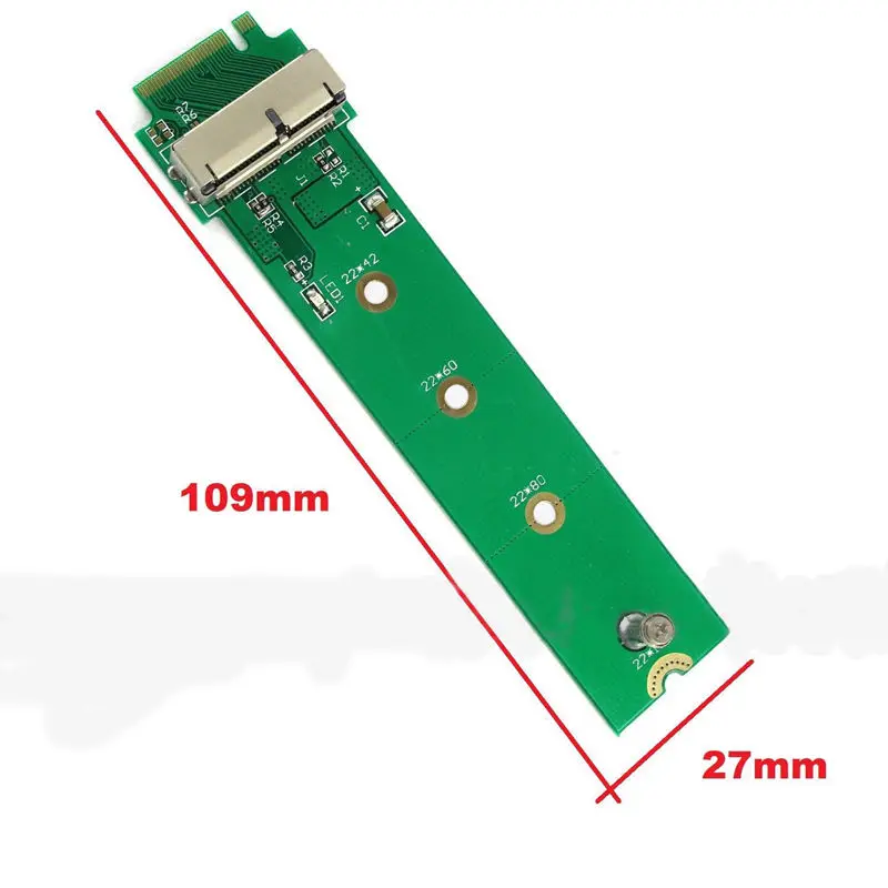 Карта адаптера M.2 Ngff X4 для Apple Macbook Air A1465 A1466 2013 2014 2015 Ssd|Платы расширения| |