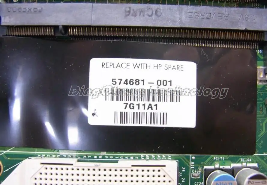  Laptop Motherboard For HP DV7 574681-001 DAUT1AMB6E1 M92 chipset 512MB DDR2 mainboard 100% fully tested | Компьютеры и офис