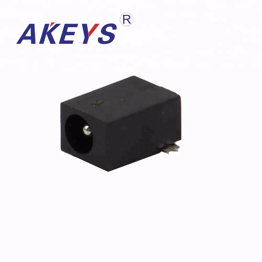 

25PCS DC-047 black 3.8mm*1.3mm 2 pins DC Power Jack Female Connecter DC jack with 2 fixed PIN