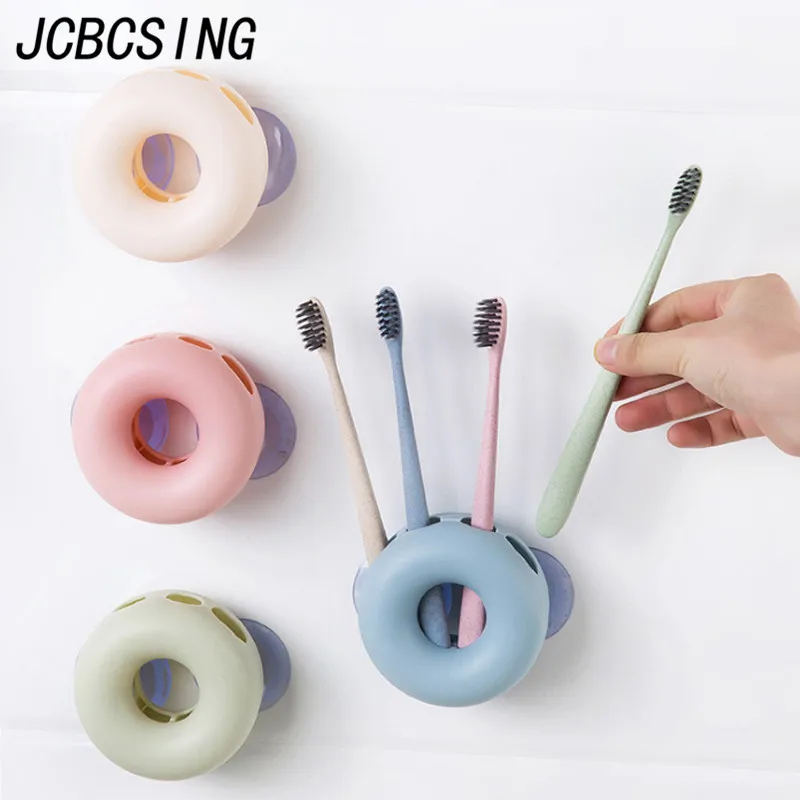 JCBCSING круглый зубная щетка держатель настенный бытовой Детский 4 подставка стойка