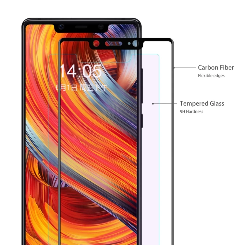 ENKAY Hat-Prince TPU Soft Edge 0.2mm 9H 3D Anti Blue-ray Full Screen Tempered Glass Film for Xiaomi Mi 8 &amp MI SE | Мобильные