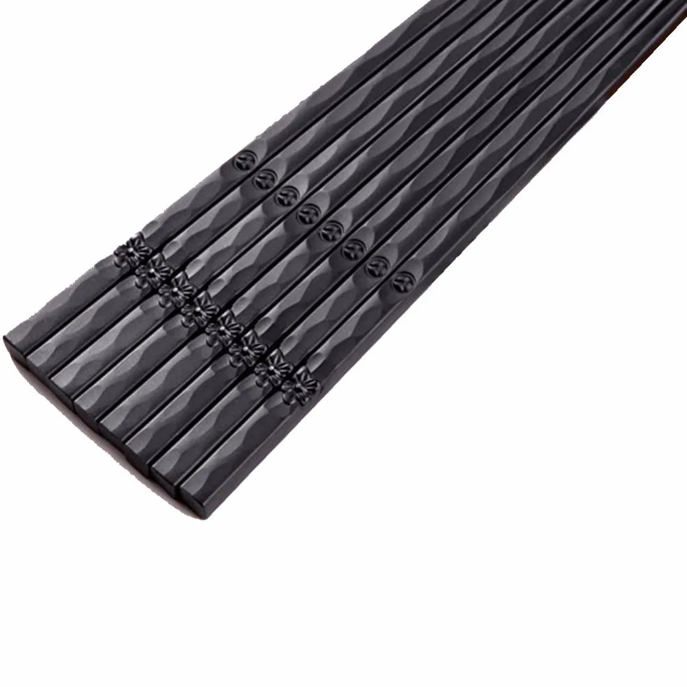 Японские Палочки для еды с визуальным прикосновением Нескользящие прочные