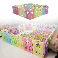 Indoor Baby Playpens  Toys For Children Kid Playpen Play Fence Kids Activity Gear Ball Pit Protection Safety Play Yard Baby Room