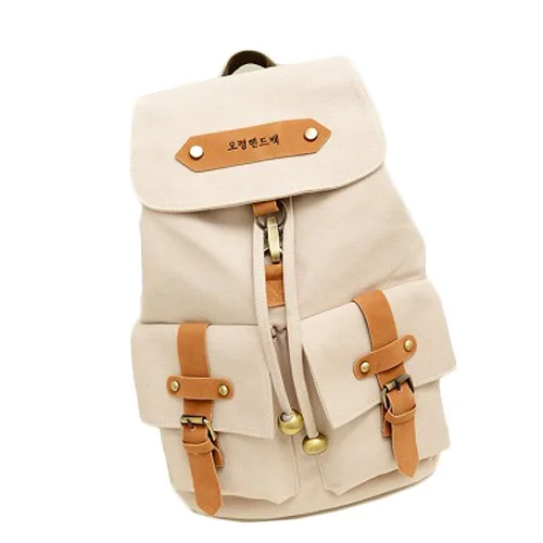 Korean Cute Women's Lady Vintage Satchel Backpack Shoulder School Bag Canvas | Багаж и сумки
