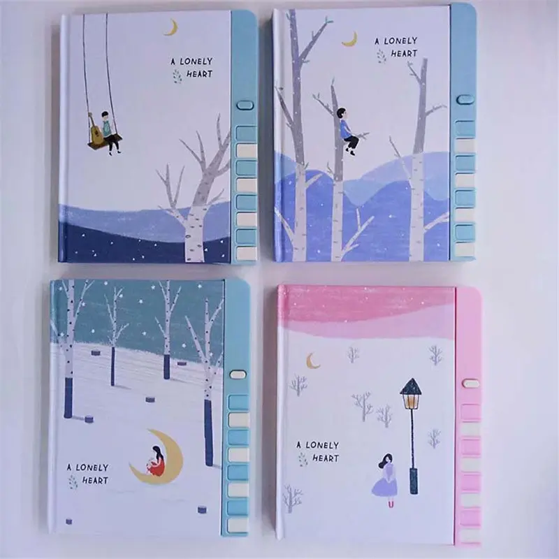 Креативный блокнот Coloffice с милым мультяшным рисунком записная книжка для пианино