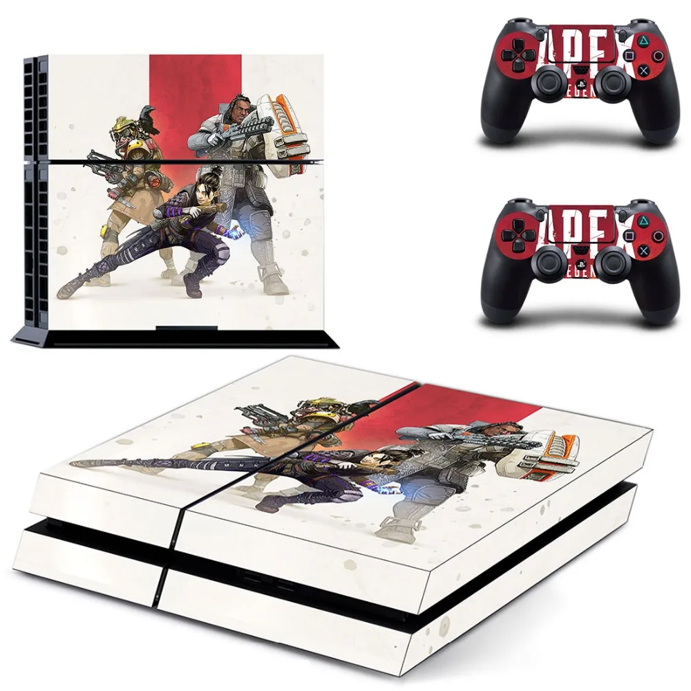 APEX Legends PS4 наклейка на кожу Виниловая для Sony Playstation 4 консоль и 2 контроллера