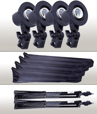 Набор софтбоксов для фотосъемки с одним фонарем 4 лампы комплект софтбокса