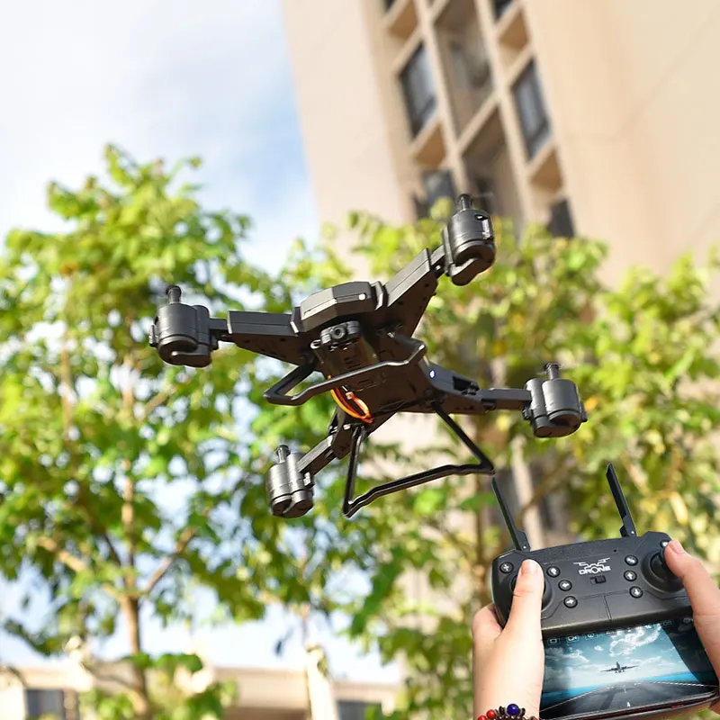 Радиоуправляемый Дрон Квадрокоптер Дроны с 1080P WIFI камерой HD WiFi FPV режим удержания