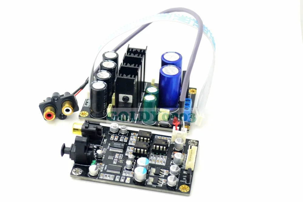 Цифровой аудио компрессор LM2 CS8416 + PCM1798 24 бит/192 кГц DAC PSU Decorder|audio dac|dac audiodac cs8416 |