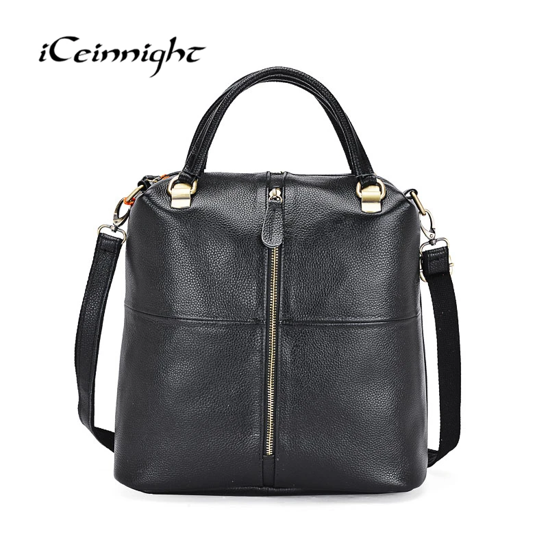 Женская сумка из натуральной кожи iCeinnight роскошная брендовая дизайнерская через