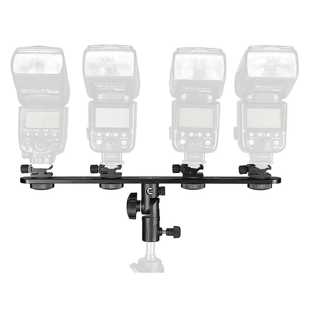 Держатель камеры Регулируемый аксессуар Горячий башмак Вспышка Свет Стенд