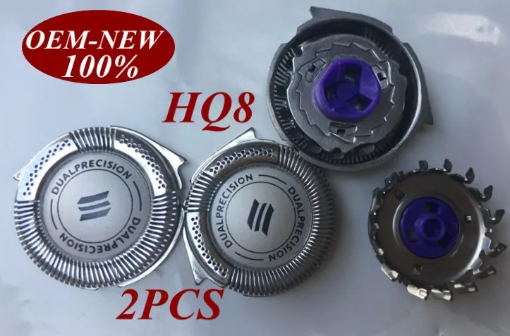 Сменная головка HQ8 2 шт. лезвие для бритвы Norelco Philips PT730 PT735 PT860 PT870 AT750 AT751 AT890 AT891 HQ7120