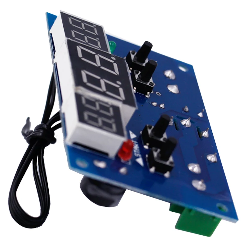 

100pcs/lot DC 12V W1401 Digital LED thermometer Thermostat Switch Temperature Controller with Probe sensor 30%off