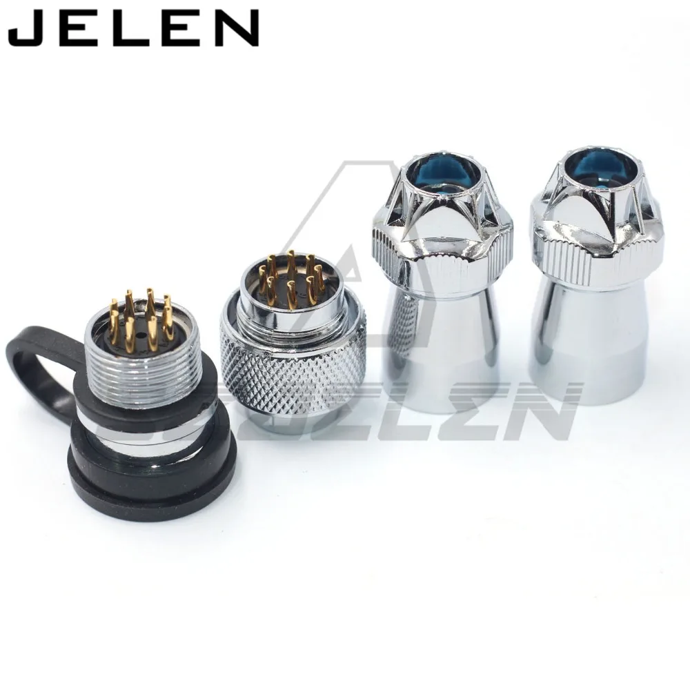 WS16 серия металлическая круглая док-станция 8pin водонепроницаемый разъем и