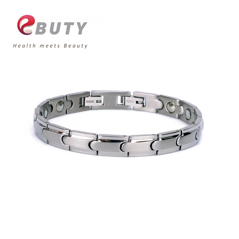 EBUTY 99.9999% чистый Германий Браслет Модные энергетические ювелирные изделия для женщин лучший подарок с коробкой и режущим инструментом