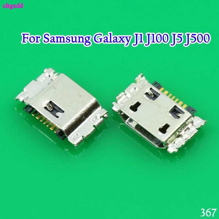 10 шт./лот, для Samsung Galaxy J1 J100 J5 J500 J7 J700 J3 2016 J300 J320 T350 T355C, USB зарядная док-станция, разъем для зарядки