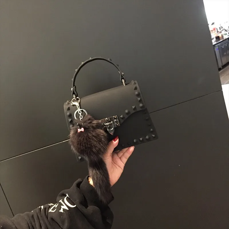 Small Black Новые женские сумки-мессенджеры роскошные сумки женские сумки дизайнерские сумки желе модные сумки на плечо женские сумки из искусственной кожи - Цвет: Small Black