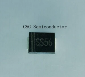 20 шт. SS56 SR560 SMB Размер DO-214AA smd диод Шоттки SK56 | Электронные компоненты и