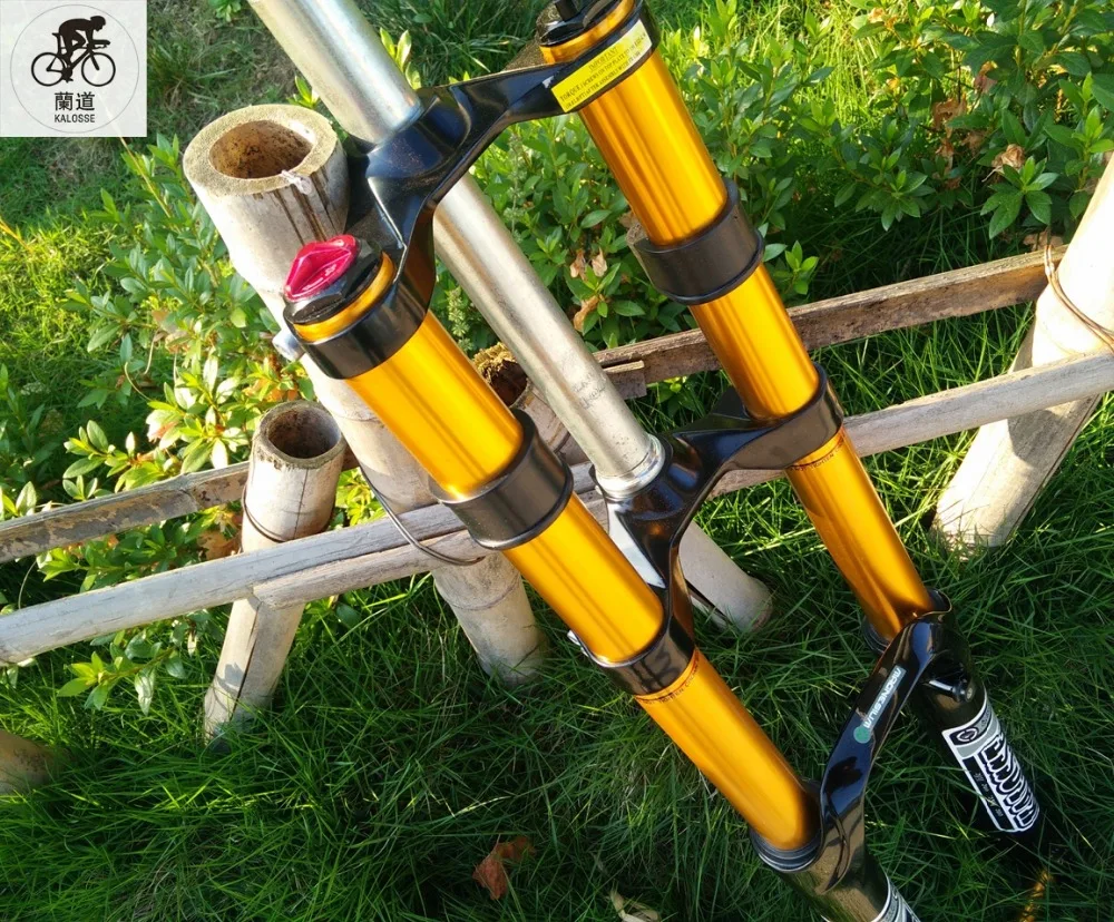 Передние Подвески Kalosse Barrel shaft MTB ступицы 20 мм 26 дюймов вилка для горного