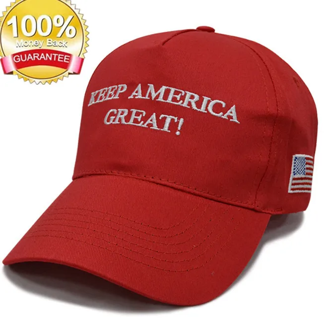 Red Keep Make America Great Again Кепка с вышивкой Регулируемая Кепка Дональд Трамп бейсбольная кепка Acc014 - Цвет: Red Keep
