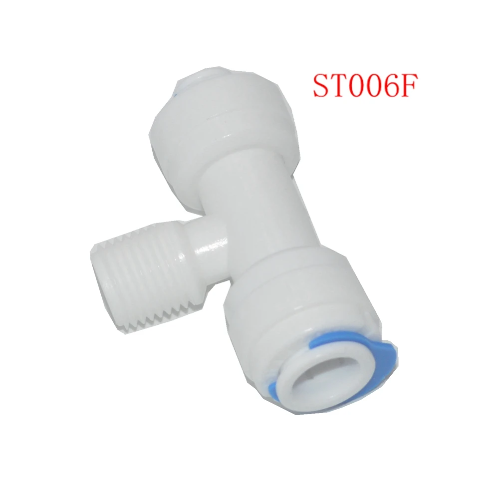 1/4 &quotПапа 3/8 OD 3/8ODHose тип T быстрое соединение RO водяной разъем соединительные