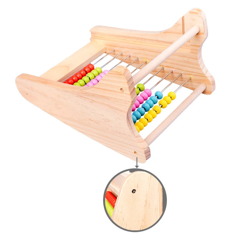 Детские игрушки деревянные игрушки Математика Abacus многофункциональная арифметическая доска для рисования счеты Развивающие игрушки для детей