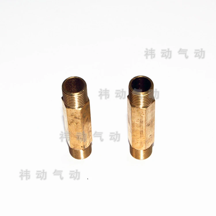 2 шт. 1/8 'Ƈ/4'' 3/8 'Ƈ/2'' мужской нитки латунь прямой шланг фитинг муфта