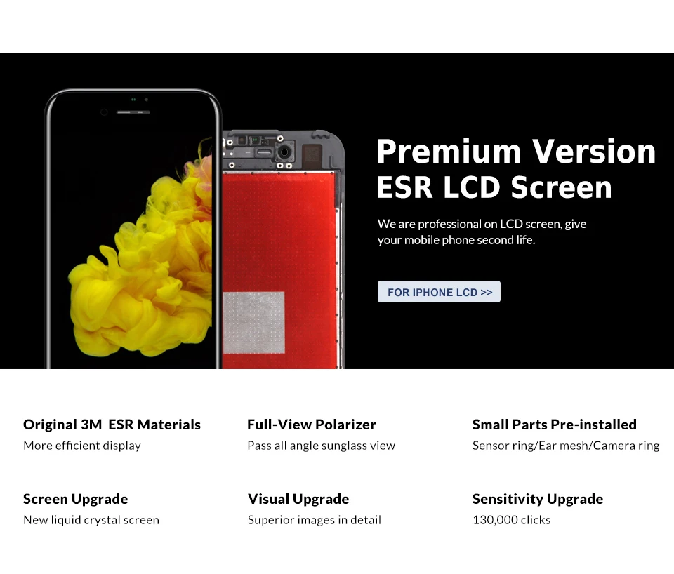 10 шт. для iPhone 6 S lcd для Tianma с 3D сенсорным экраном дигитайзер сборка 4,7 дюйма дисплей без битых пикселей