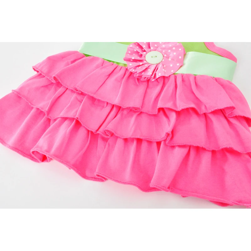 

Girl Baby Clothes Dress Summer Brand Flower Suspender Girls Dresses Kids Pincess Dress For Children Clothing