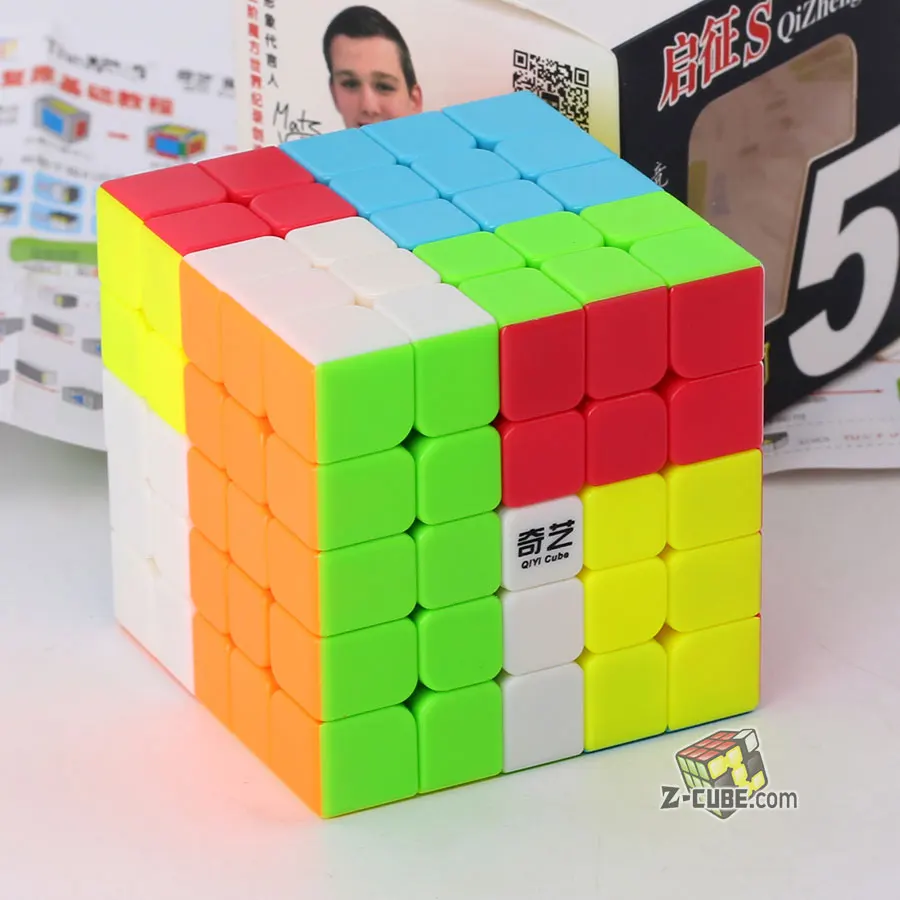 Головоломка волшебный куб Qiyi QiZheng S 5x5x5 5*5*5 профессиональная скорость красочный куб Развивающие игрушки подарки Чемпион соревновательный клуб