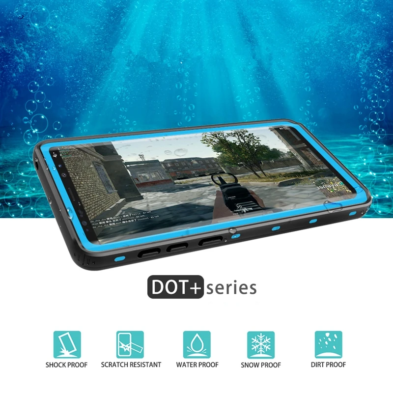 Note 9 Waterproof Case for Samsung Galaxy Underwater Cover Swimming Diving Surfing Full Bag |