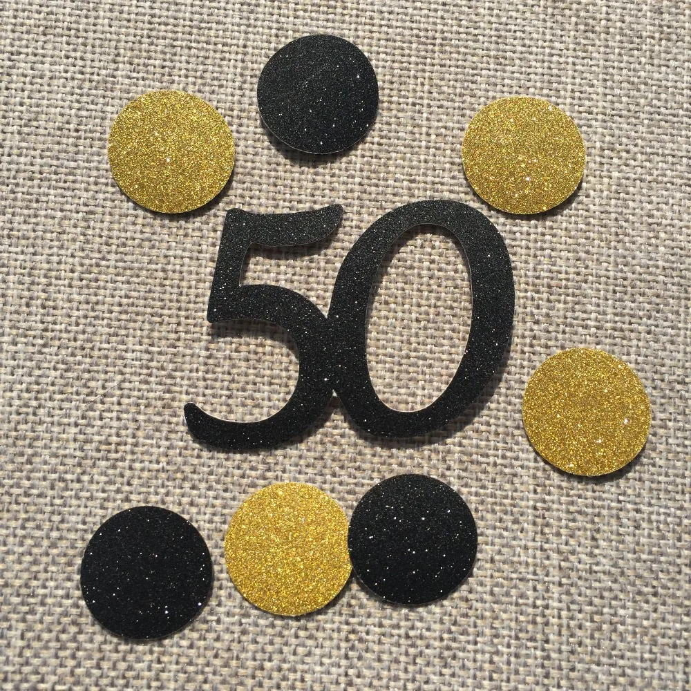 Настольные конфетти Happy 50th 16th 90th день рождения|table confetti|party decorationconfetti 40 |