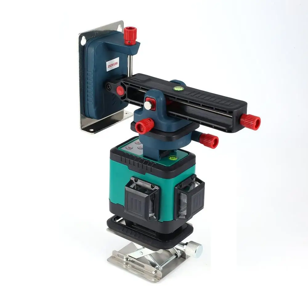 DOVOH 12 Lines Green Light Laser Levels Leveling Instrument Self-leveling Leveler Vertical Horizontal Cross | Инструменты