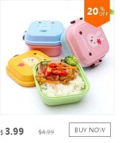 Портативный мини Ланч Bento Box небольшой пищевой контейнер с подогревом для детей взрослых Кухонные обеденные инструменты