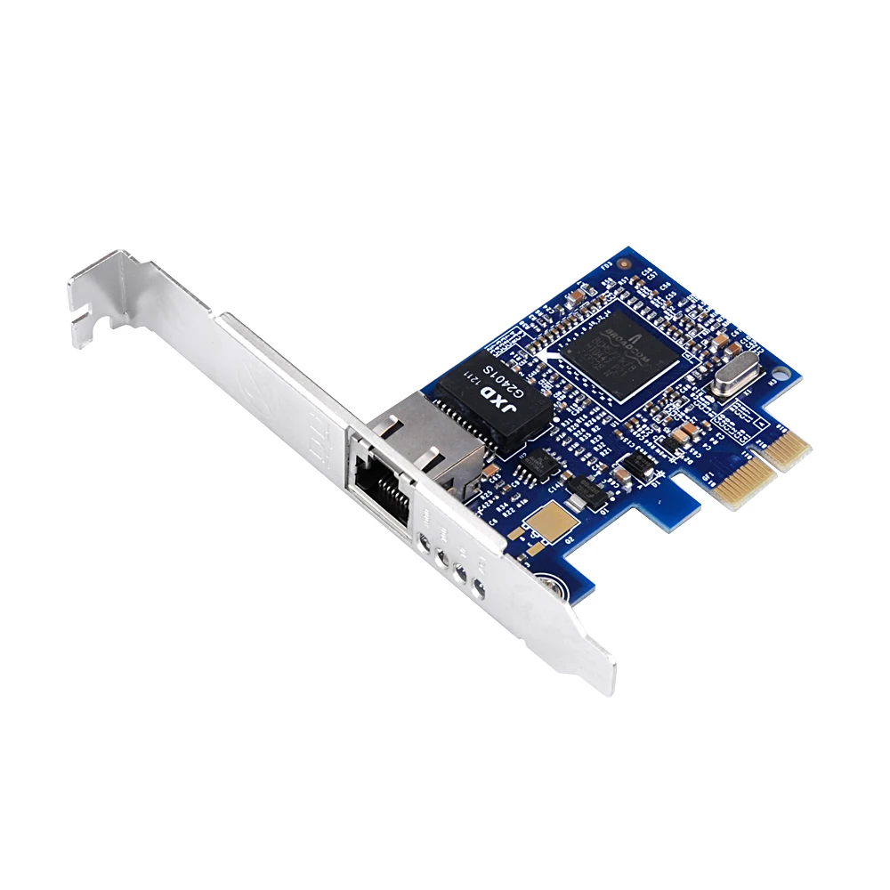 Diewu 5721 PCI express карта сетевого интерфейса гигабитная lan Карта|Сетевые карты| |