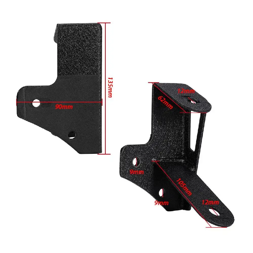 Partol 2 шт. 4 дюймовый светодиодный держатель для рабочего светильника двухслойный