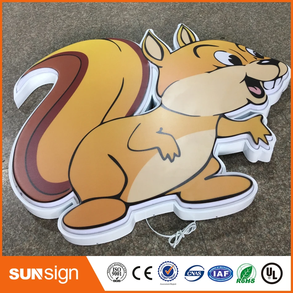 Уличный Водонепроницаемый светодиодный светильник тбокс с объемными буквами